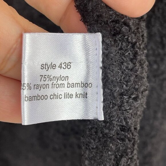 Barefoot Dreams Bamboo Lite Calypso Wrap Cardigan medium - Picture 4 of 7